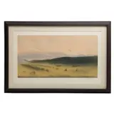 Luis Nishizawa, Paisaje, Grabado, P/T XIV / XV. Firmado y fechado 99