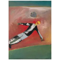 Jesús Urbieta, (Juchitán, Oaxaca, 1959 - Ciudad de México, 1997, Gouache y tinta sobre papel