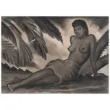 Roberto Cueva del Río, Untitled, 1900, Carboncillo sobre papel