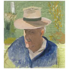 Alejandro Goldberg, Untitled, 2025, Óleo sobre tela sobre madera
