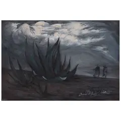 Héctor Ayala, Untitled, Óleo sobre tela sobre masonite
