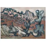 Alfredo Zalce, Untitled, 1980, Acuarela sobre papel
