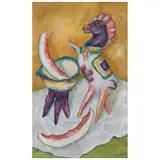 Agueda Lozano, Untitled, Óleo sobre macocel