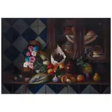 Armando Ahuatzi, Bodegón, Óleo sobre tela