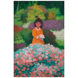 Trinidad Osorio, Ericka's Bouquet, Óleo sobre tela