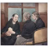 Leandro Izaguirre, Tres mujeres, 1992, Acuarela sobre papel