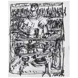 Phil Kelly, Untitled, Tinta sobre papel
