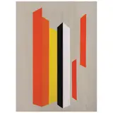 Mathias Goeritz, Torres de Satélite, 1972, Serigrafía H. C