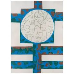 Pedro Coronel, Untitled, Mixta sobre papel