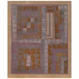 Myra Landau, Ritmo transparente 20, Óleo sobre tela