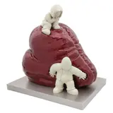 Rodrigo de la Sierra, Darse cuenta, 2013, Escultura en bronce y acero PA 5