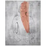 Rufino Tamayo, Guerrero sentado de Colima, de la serie Ídolos Precolombinos, 1976, Litografía intervenida con acuarela 54 / 100
