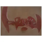 Pedro Coronel, Sin título, ca. 1972, Pastel y lápices de color sobre papel