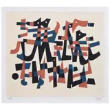 Carlos Mérida, Ritmo lírico, 2021, Serigrafía 11 / 75 Aprés, edición póstuma