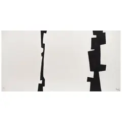 Mathias Goeritz, Dos figuras, 1981, Serigrafía HC