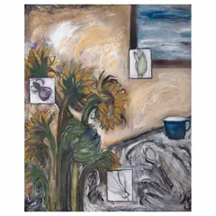 Marisa Boullosa, Siglo de vida II, 1999, Óleo sobre tela