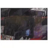 Perla Krauze, En la playa de noche, 1989, Óleo sobre fibracel