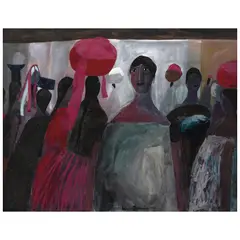 Waldemar Sjölander, Untitled, 1953, Gouache sobre papel