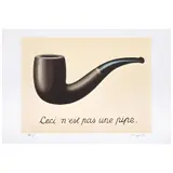 La trahison des images by René Magritte, Litografía 1 / 30, edición póstuma, offered Aug 2025