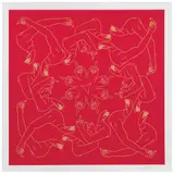 Ai Weiwei, Middle Finger in Red, Serigrafía 328 / 1285