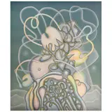 Xavier Esqueda, Untitled, Óleo sobre tela