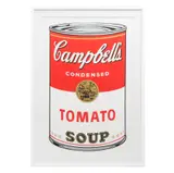 Andy Warhol, Campbell's Tomato Soup 11.46, Serigrafía sin número de tiraje