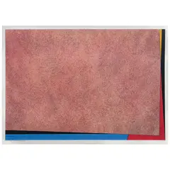Rojo - azul - amarillo - negro by Gunther Gerzs, Acrílico sobre cartón, offered May 2025
