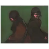 Rafael Coronel, Untitled, Acrílico sobre tela