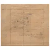 Juan O'Gormann, Boceto para el fresco "Retablo de la Independencia", Lápiz de grafito sobre papel. Firmado