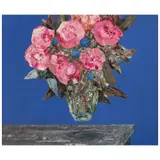 José Antonio Farrera, Deuxième bouquet qui lèvite, 2025, Óleo sobre tela