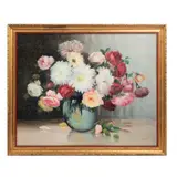 Bouquet by Firmado F. García. M, Óleo sobre tela, sold Apr 2025