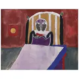 Francisco Toledo, Mujer y pájaro en una cama