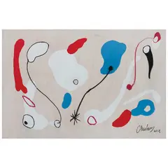Chisco, Partículas en el aire, 2024, Acrílico y pastel sobre madera