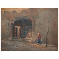 Untitled by Enrique Sanchez, Óleo sobre tela, sold Mar 2025