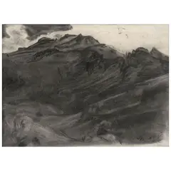 Untitled by Gerardo Murillo "dr. Atl", Carboncillo sobre papel, sold Mar 2025
