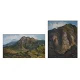 a) Peñas del Rincón, Gro by Jaime Gómez del Payán, Óleo sobre tela, offered Mar 2025