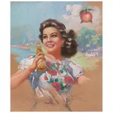 Eduardo Cataño, Mujer con Manzanita Balseca