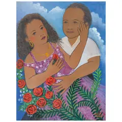 Julia Lopez, Untitled, Gouache sobre papel