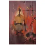 Romeo Tabuena, Untitled, 1959, Óleo sobre triplay