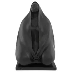 Jorge Luis Cuevas, Untitled, Escultura en bronce en base de mármol