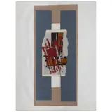 Fernando García Ponce, Sin título A-C, 1984, Serigrafía y collage sobre papel P. A