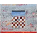 Edmundo Ocejo, Primera imagen, 2013, Óleo y encáustica sobre tela sobre madera