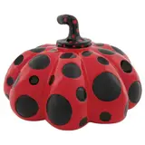 Pumpkin - Red by Yayoi Kusama, Escultura en resina laqueada sin número de tiraje, offered Mar 2025