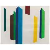 Mathias Goeritz, Torres de Satélite, 1973, Serigrafía AP
