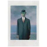 Le fils de I'homme by René Magritte, 1964, Litografía 192 / 300, edición póstuma, sold Mar 2025