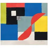 Sonia Delaunay, Untitled, Serigrafía 48 / 75