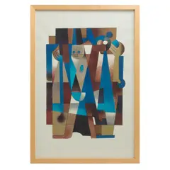 La dama de la esmeralda by Carlos Mérida, 1979, Serigrafía 97 / 100, offered Feb 2025