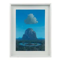 Carlos Rios, La nube, Acrílico y gouache sobre papel fabriano