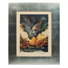 David Alfaro Siqueiros, Paisaje explosivo, 1964, Litografía