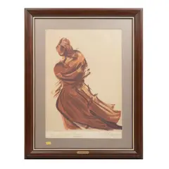 David Alfaro Siqueiros, Maternidad, 1973, Litografía 176 / 200